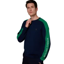 Roland-Garros Boys Outfit|Hoodies & Sweatshirts|man sweat - Navy