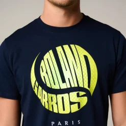 Roland-Garros T-shirts|men's ball t-shirt - Navy