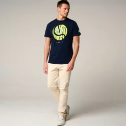 Roland-Garros T-shirts|men's ball t-shirt - Navy
