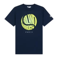 Roland-Garros T-shirts|men's ball t-shirt - Navy