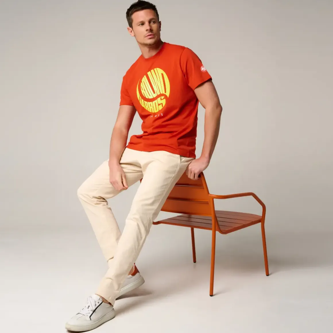 Roland-Garros T-shirts|men's ball t-shirt - Clay