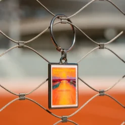 Roland-Garros Keyrings & Magnets|Official Poster 2024 Keychain - Multicolor