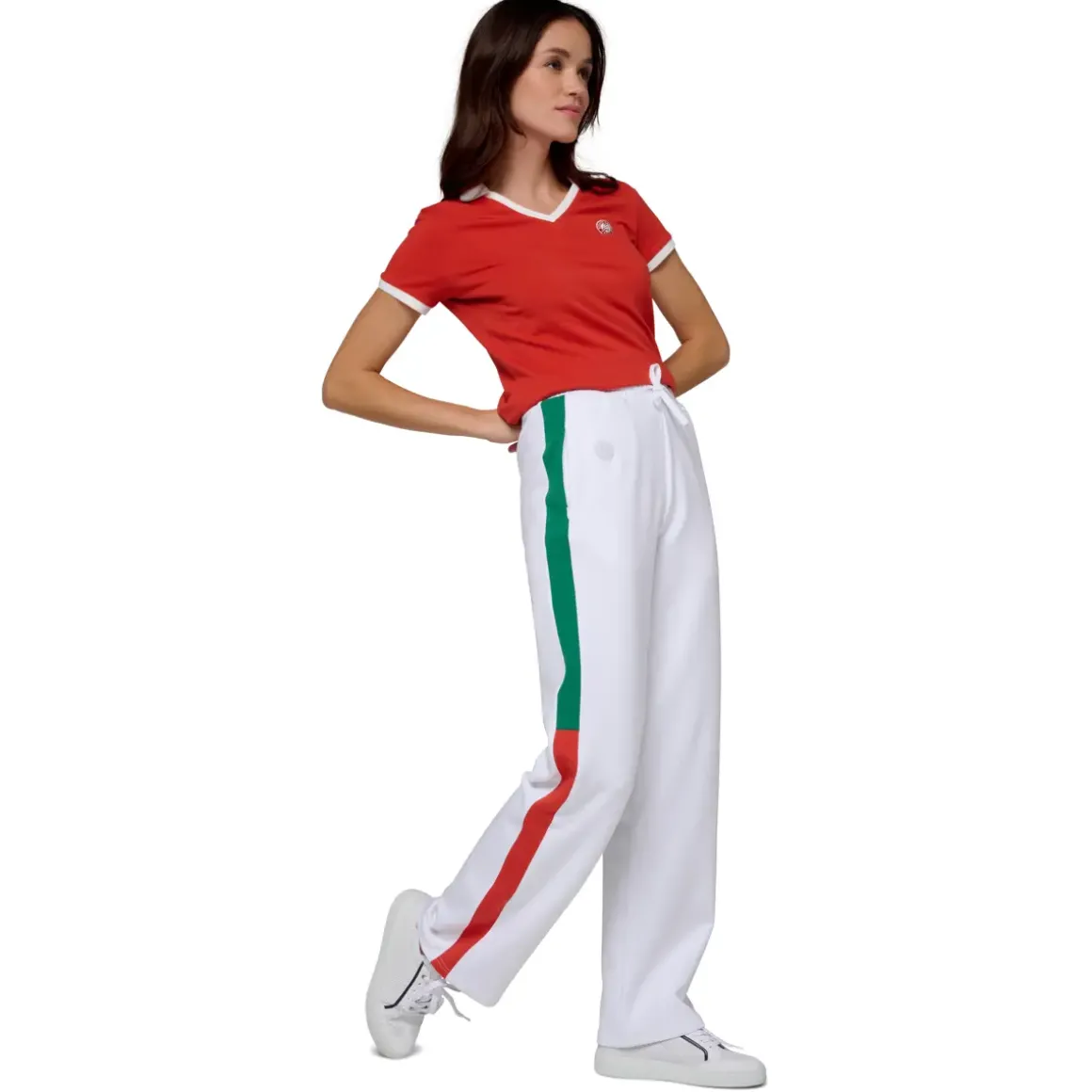 Roland-Garros Skirts, Dresses & Trousers|Pants Woman - White