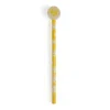 Roland-Garros Stationery|pencil and eraser - yellow