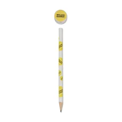 Roland-Garros Stationery|Accessories|pencil eraser tennis ball - Yellow