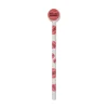 Roland-Garros Stationery|Accessories|pencil eraser tennis ball - Pink
