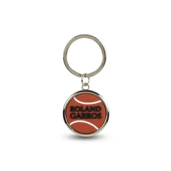 Roland-Garros Keyrings & Magnets|rubber tennis ball key ring - clay