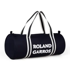 Roland-Garros Bags|terry embroidery small Duffel Bag - navy