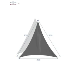 Roland-Garros Furnitures|Triangle Sun Shade - Clay