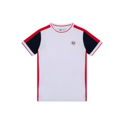 Roland-Garros Girls Outfit|Boys Outfit|Tricolore Child's T-shirt - White