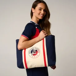 Roland-Garros Tote Bags & Handbag|Bags|Tricolore shopping bag - Multicolor