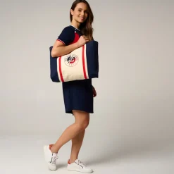 Roland-Garros Tote Bags & Handbag|Bags|Tricolore shopping bag - Multicolor