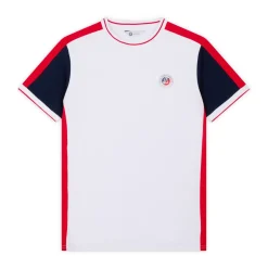 Roland-Garros Women Tennis Outfit|Women Tennis Outfits|Tricolore Unisex T-shirt - White