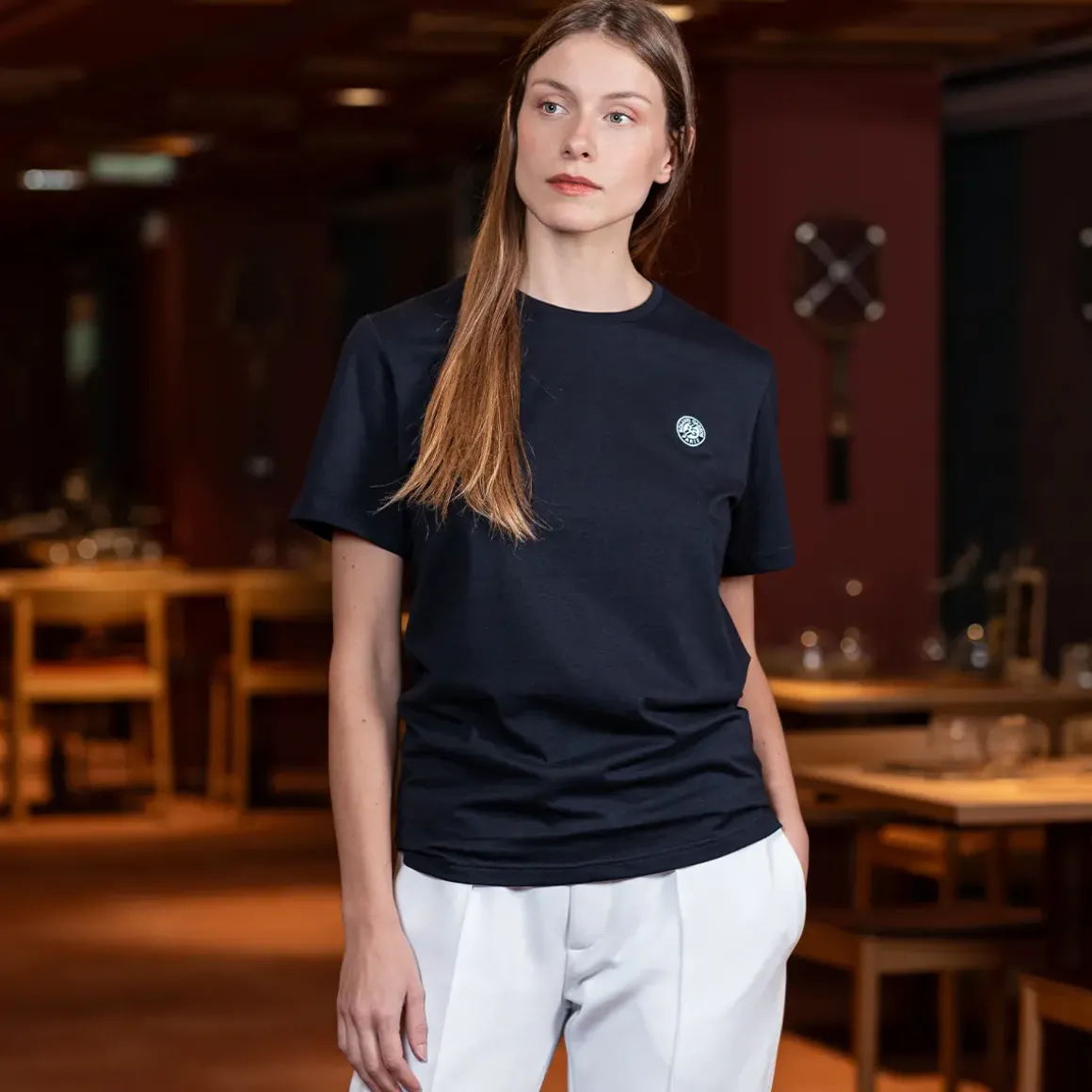 Roland-Garros T-shirts & Tank Tops|T-shirts|Unisex Essentiels t-shirt - Navy