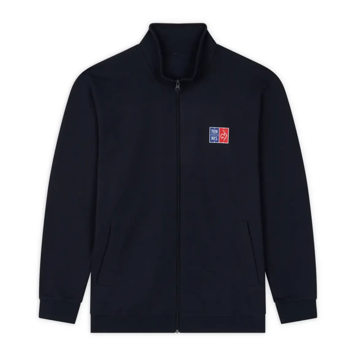 Roland-Garros Jackets|Jackets|Unisex FFT zipped sweat - Navy