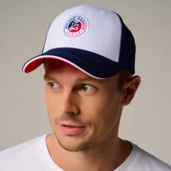 Roland-Garros Caps & Hats|Caps & Hats|Unisex Tricolore Cap - Multicolor