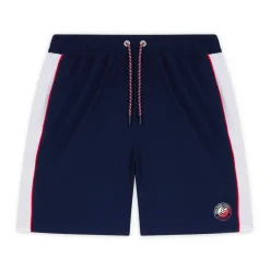 Roland-Garros Women Tennis Outfit|Women Tennis Outfits|unisex Tricolore Short - Navy