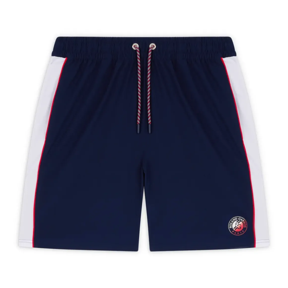 Roland-Garros Women Tennis Outfit|Women Tennis Outfits|unisex Tricolore Short - Navy