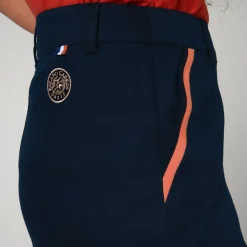 Roland-Garros Skirts, Dresses & Trousers|woman gabardine skirt - Navy
