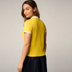 Roland-Garros Polos & Shirts|woman Heritage Polo - Yellow