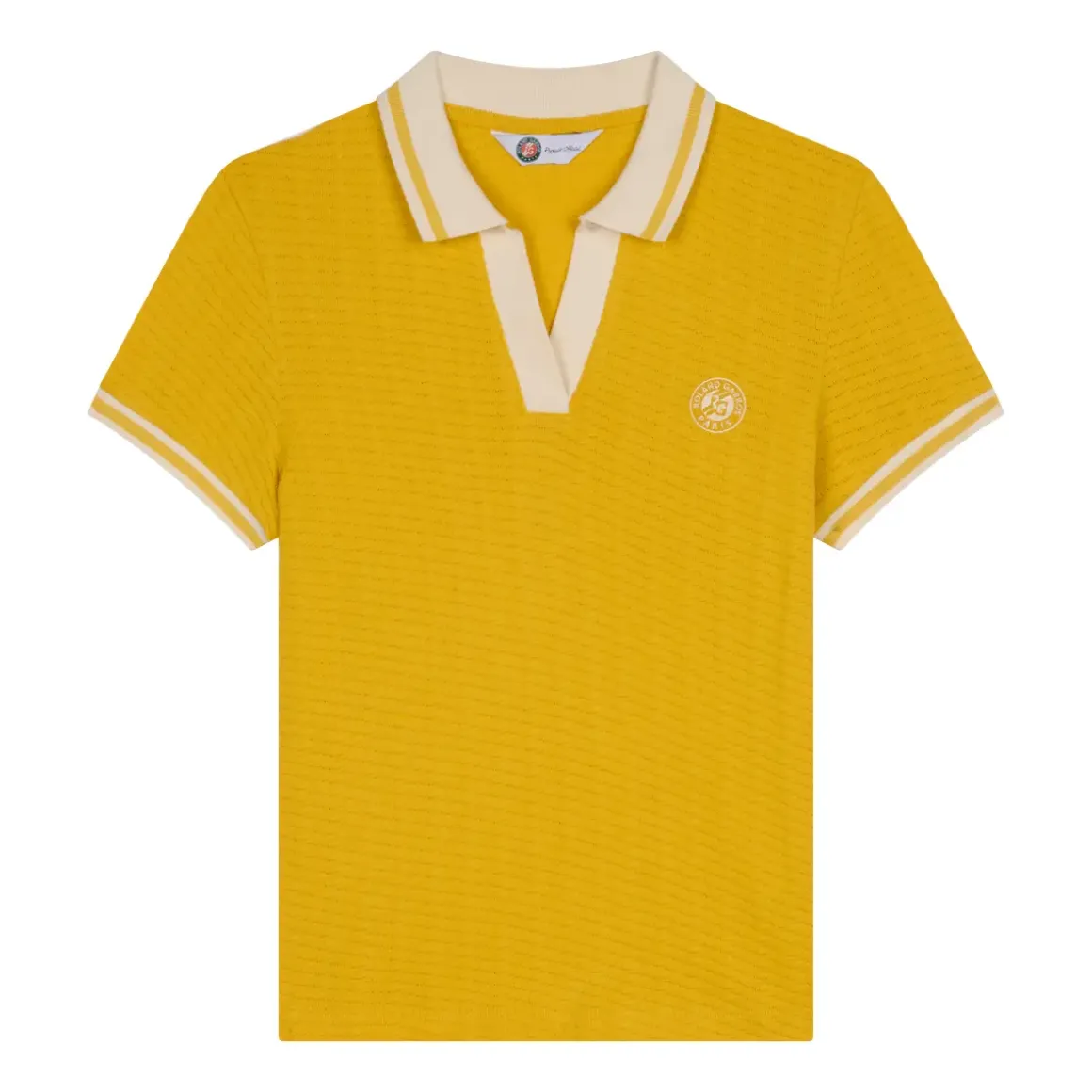 Roland-Garros Polos & Shirts|woman Heritage Polo - Yellow