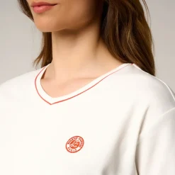 Roland-Garros T-shirts & Tank Tops|woman Heritage T-Shirt - White