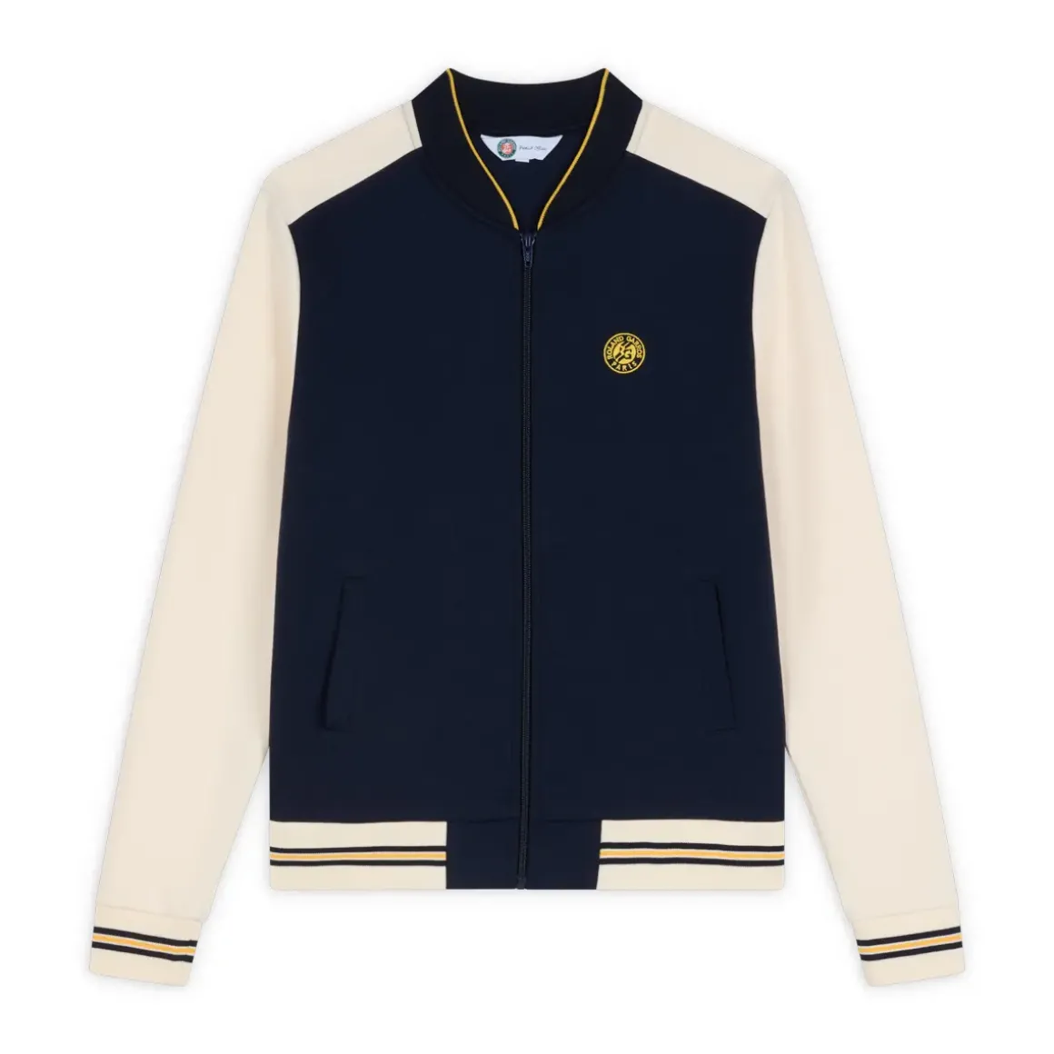 Roland-Garros Jackets|woman Heritage Jacket - Navy and Ecru