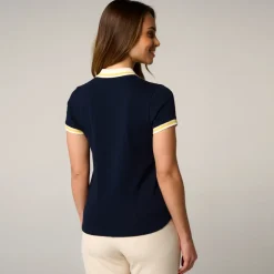 Roland-Garros Polos & Shirts|woman Heritage Polo - Navy