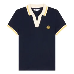 Roland-Garros Polos & Shirts|woman Heritage Polo - Navy