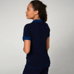 Roland-Garros Polos & Shirts|woman polo shirt - Navy