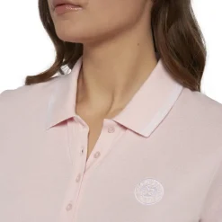 Roland-Garros Polos & Shirts|woman polo shirt - pink