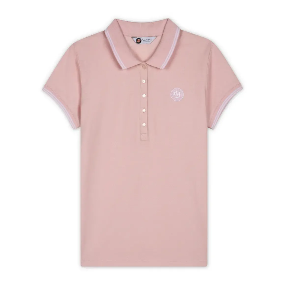 Roland-Garros Polos & Shirts|woman polo shirt - pink