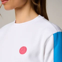 Roland-Garros Hoodies & Sweatshirts|woman Pop Energy Sweatshirt - Blue and Pink