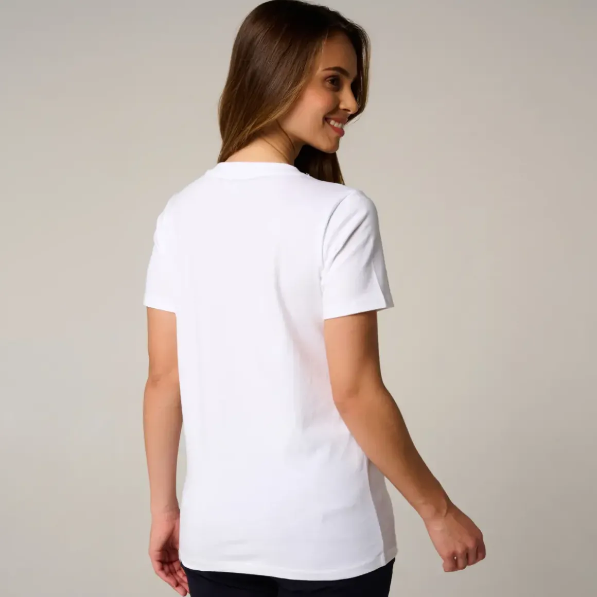 Roland-Garros T-shirts & Tank Tops|woman Signature T-Shirt - White