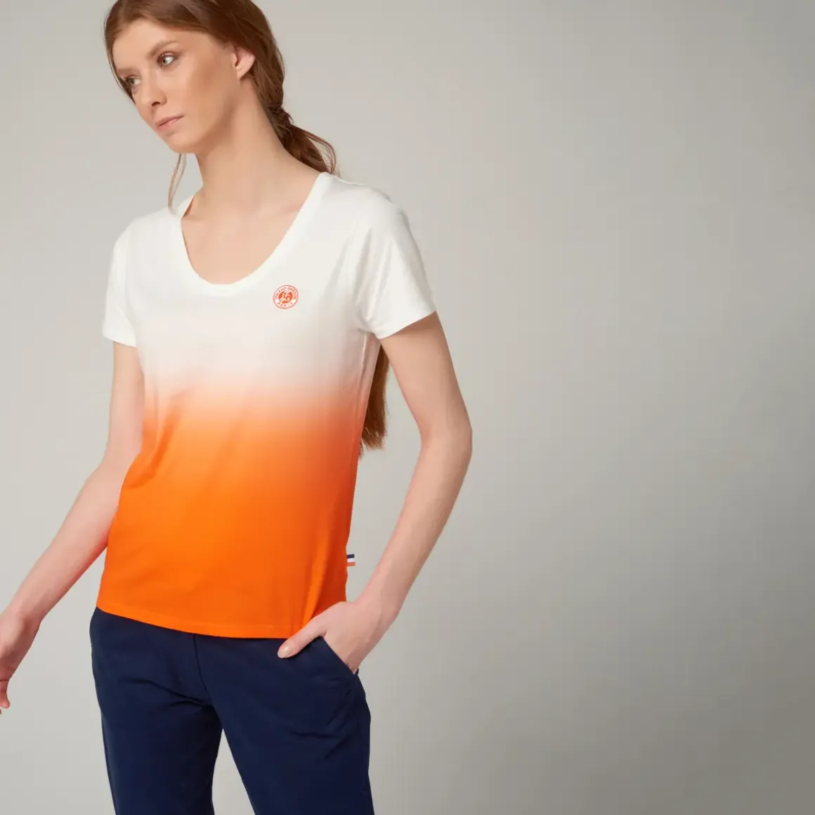 Roland-Garros T-shirts & Tank Tops|woman tie and dye t-shirt - clay