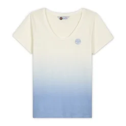 Roland-Garros T-shirts & Tank Tops|woman tie and dye t-shirt - light blue
