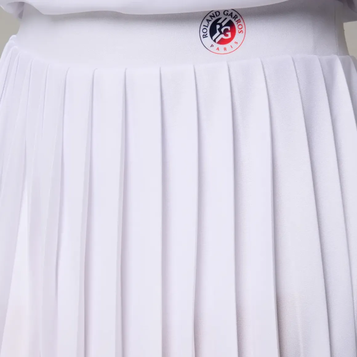 Roland-Garros Skirts, Dresses & Trousers|woman Tricolore Skirt - White
