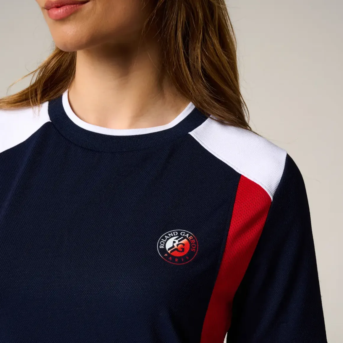 Roland-Garros Skirts, Dresses & Trousers|woman Tricolore Dress - Navy