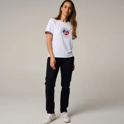 Roland-Garros T-shirts & Tank Tops|woman Tricolore Shirt - White
