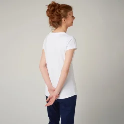 Roland-Garros T-shirts & Tank Tops|woman t-shirt letters - white
