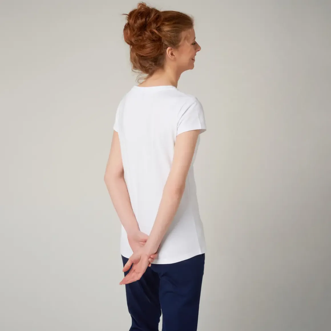 Roland-Garros T-shirts & Tank Tops|woman t-shirt letters - white