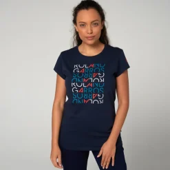 Roland-Garros T-shirts & Tank Tops|woman t-shirt - Navy