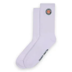 Roland-Garros Shoes & Socks|Women Shoes|Set of 2 Pairs of High Logo Socks - White
