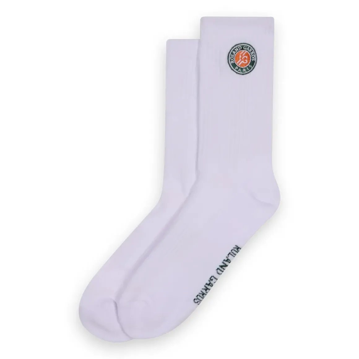 Roland-Garros Shoes & Socks|Women Shoes|Set of 2 Pairs of High Logo Socks - White