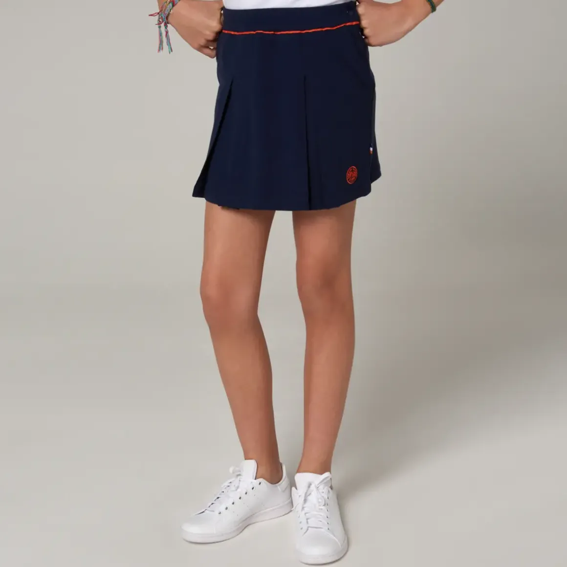 Roland-Garros Girls Outfit|Skirt-short Roland Garros - navy blue