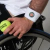 Roland-Garros Accessories|Accessories|Small wrist duo format sponge three-tone logo - white