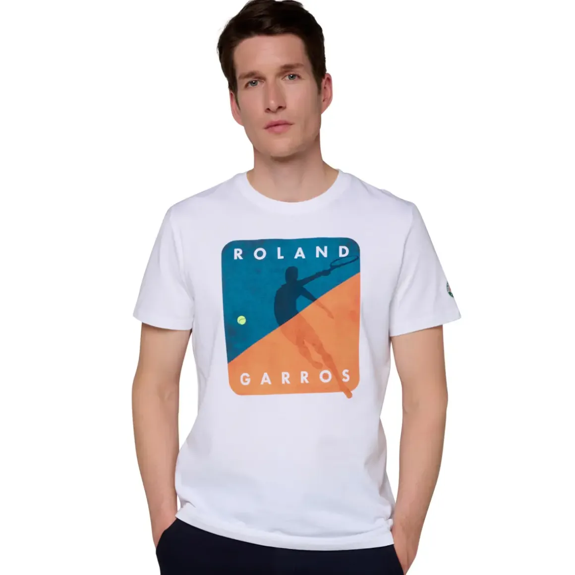 Roland-Garros T-shirts|T-shirt Player Man - White