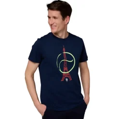 Roland-Garros T-shirts|T-shirt Tour Eiffel Man - Navy