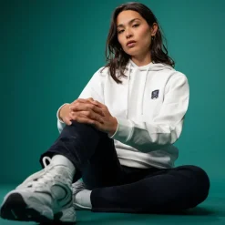 Roland-Garros Hoodies & Sweatshirts|Hoodies & Sweatshirts|Unisex Rolex Paris Master Hoodie - White
