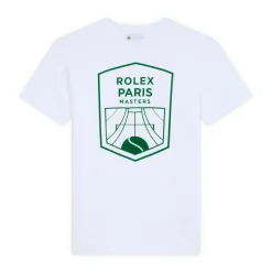 Roland-Garros T-shirts & Tank Tops|T-shirts|Unisex Rolex Paris Master T-shirt - White